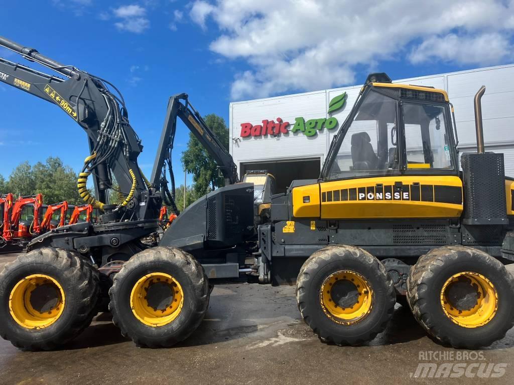 Ponsse Ergo 8W Processadores florestais