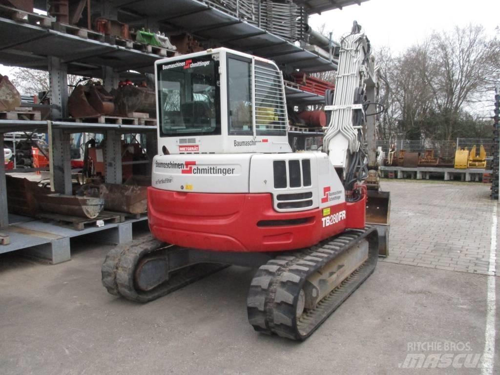 Takeuchi TB 280 FR Escavadoras Midi 7t - 12t