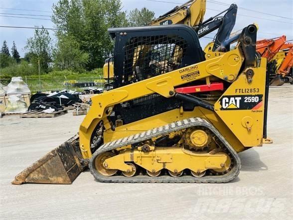 CAT 259D Carregadoras de direcção deslizante