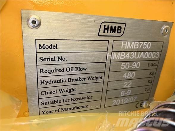 HMB 750 Martelos Hidráulicos