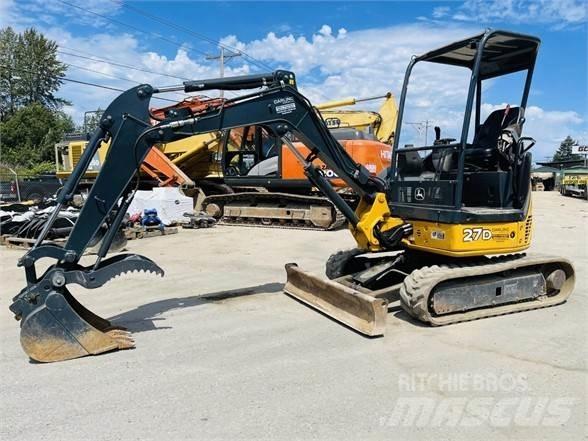 John Deere 27D Mini Escavadoras <7t