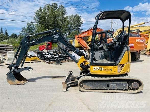 John Deere 27D Mini Escavadoras <7t