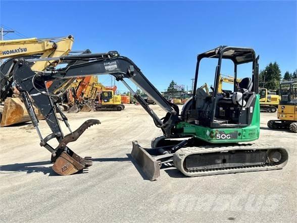 John Deere 50G Mini Escavadoras <7t