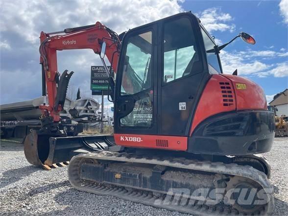 Kubota KX080-4 Escavadoras de rastos
