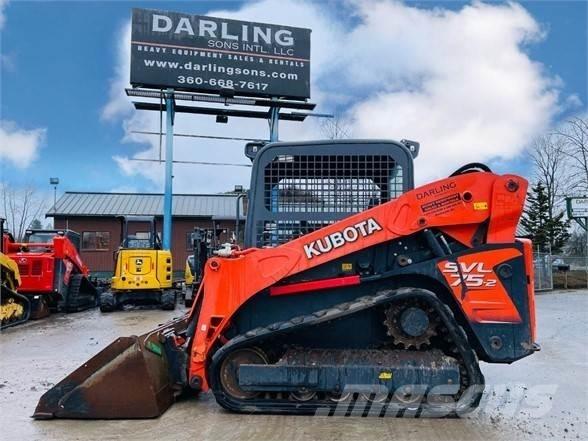 Kubota SVL75-2 Carregadoras de direcção deslizante