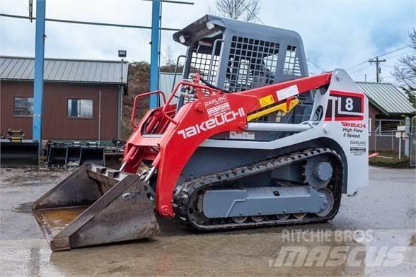 Takeuchi TL8 Carregadoras de direcção deslizante
