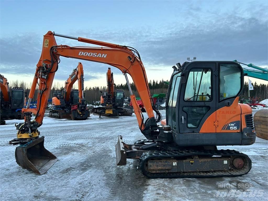 Doosan dx55 Mini Escavadoras <7t