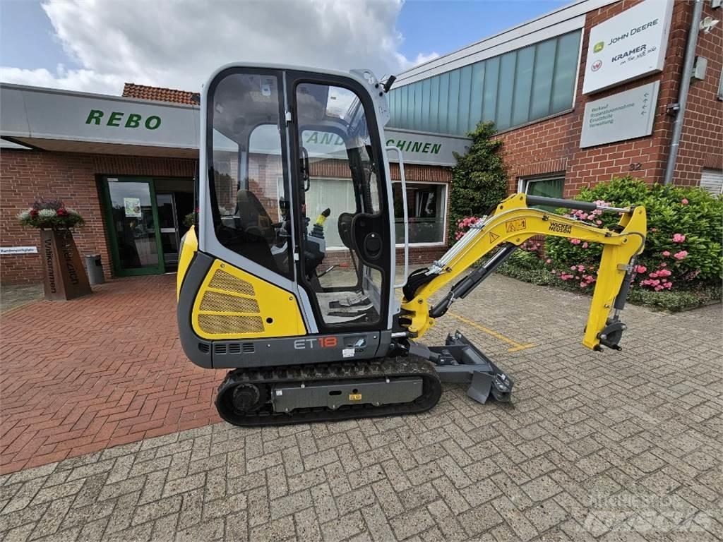Wacker ET 18 Mini Escavadoras <7t