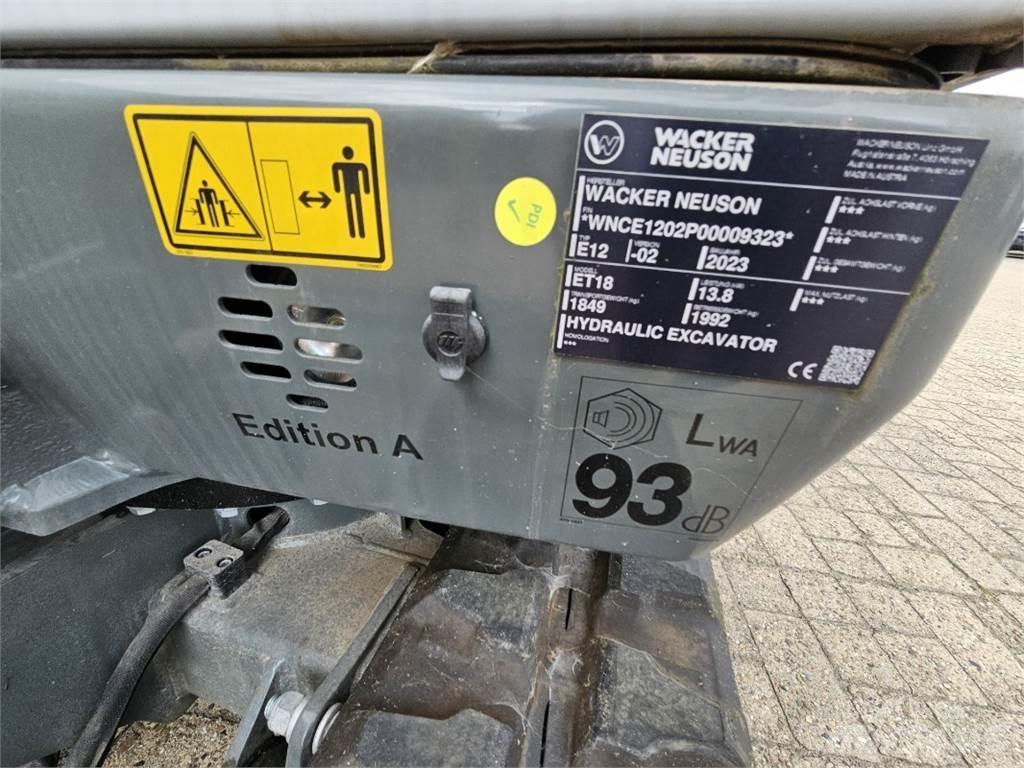 Wacker ET 18 Mini Escavadoras <7t