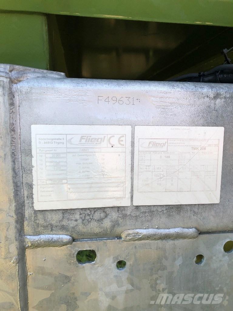 Fliegl TMK 200 Reboques Agrícolas basculantes
