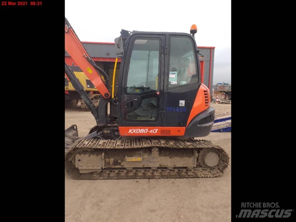 Kubota KX 080-4 Escavadoras Midi 7t - 12t