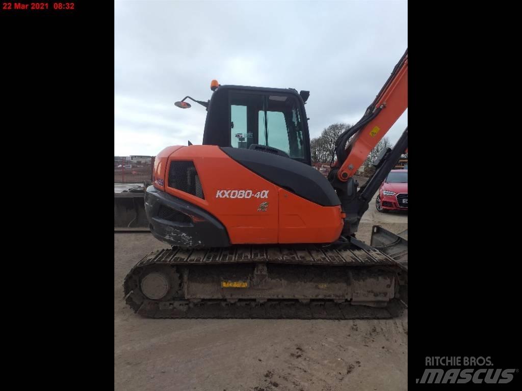 Kubota KX 080-4 Escavadoras Midi 7t - 12t