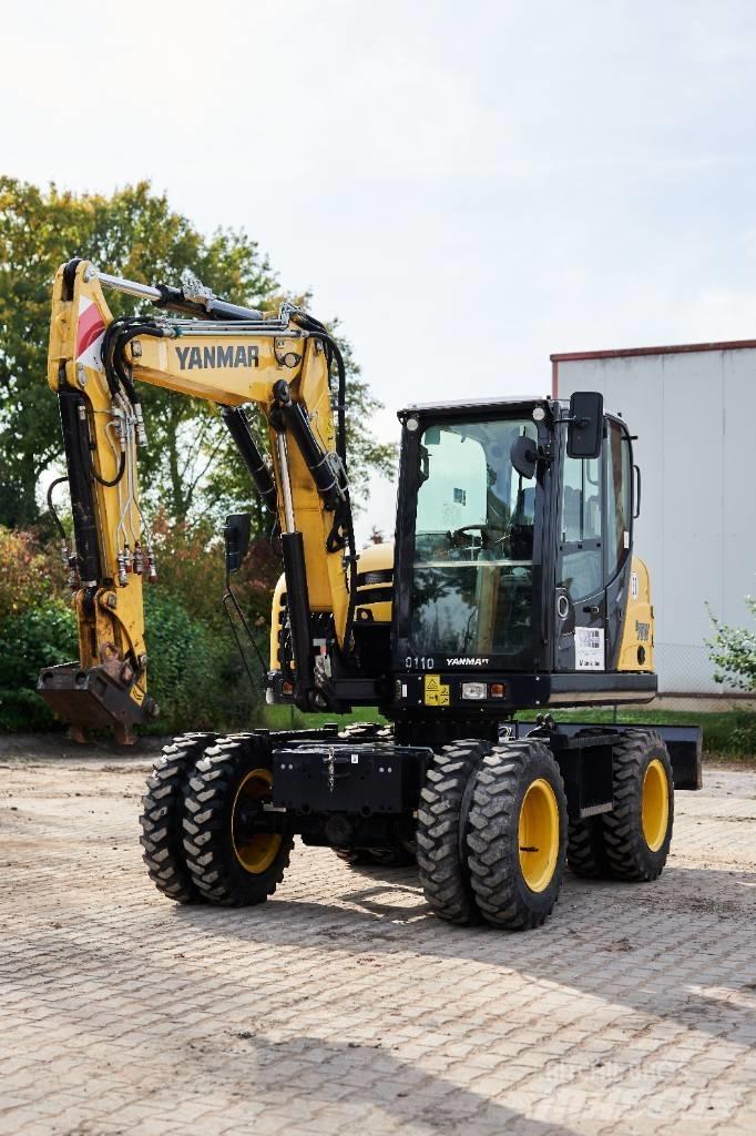Yanmar B 75 W Escavadoras de rodas