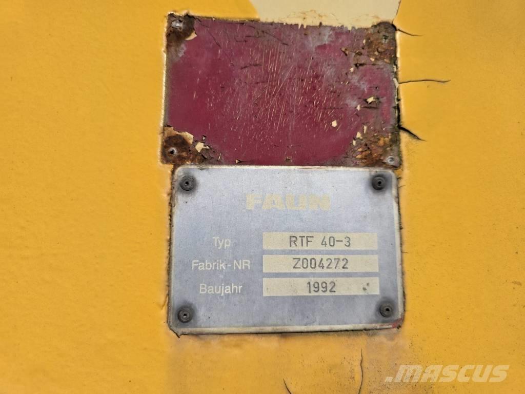 Faun RTF 40-3 Gruas Todo terreno