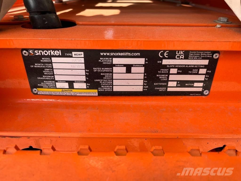 Snorkel S 3219 E Elevadores de tesoura