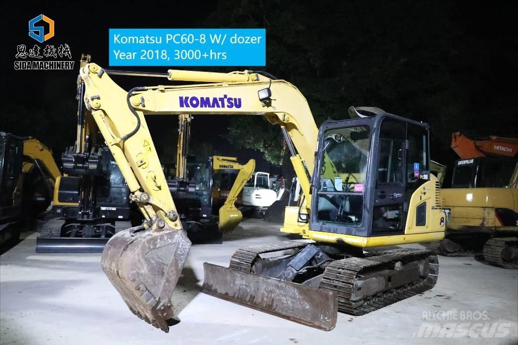 Komatsu PC 60-8 Mini Escavadoras <7t