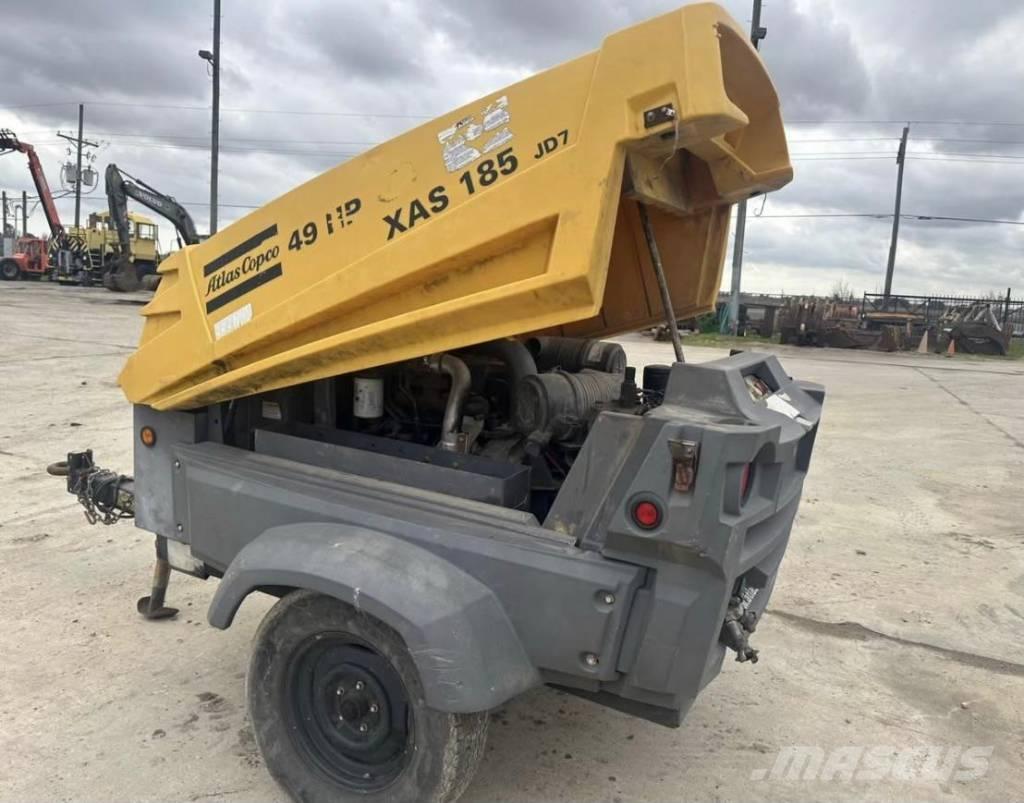 Atlas Copco 185 CFM Compressores