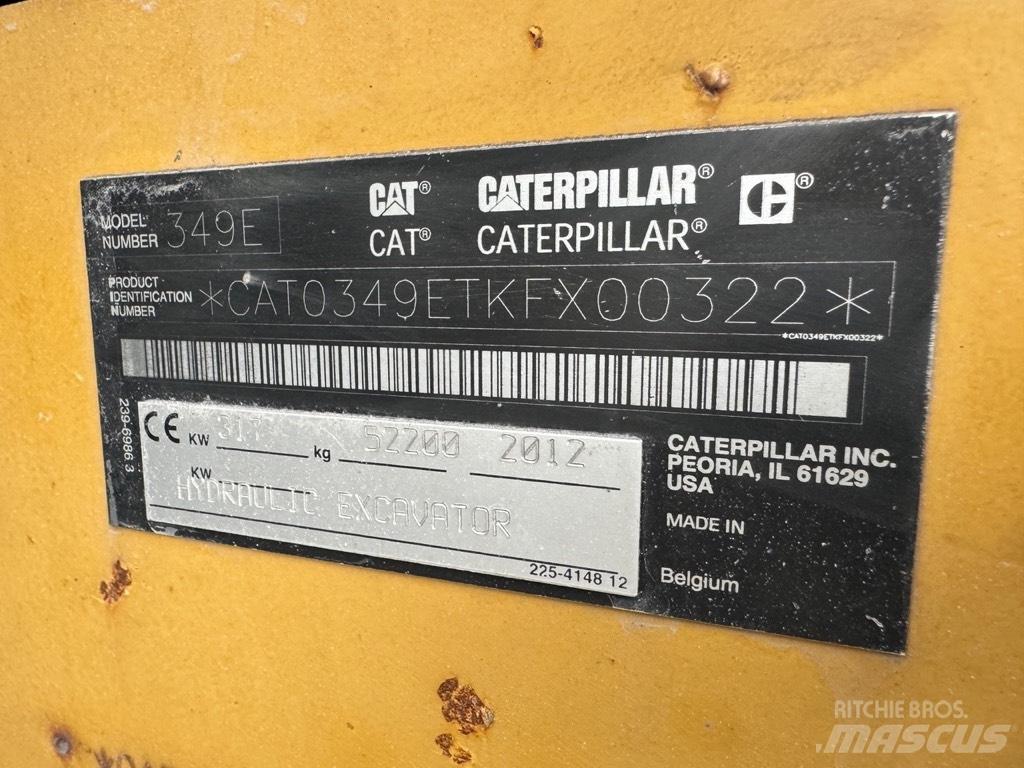 CAT 349 E Escavadoras de rastos