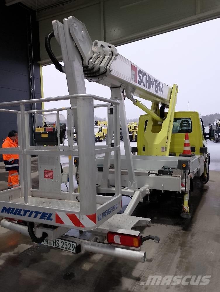 Multitel MJE 250 3.5 Plataformas aéreas montadas em camião