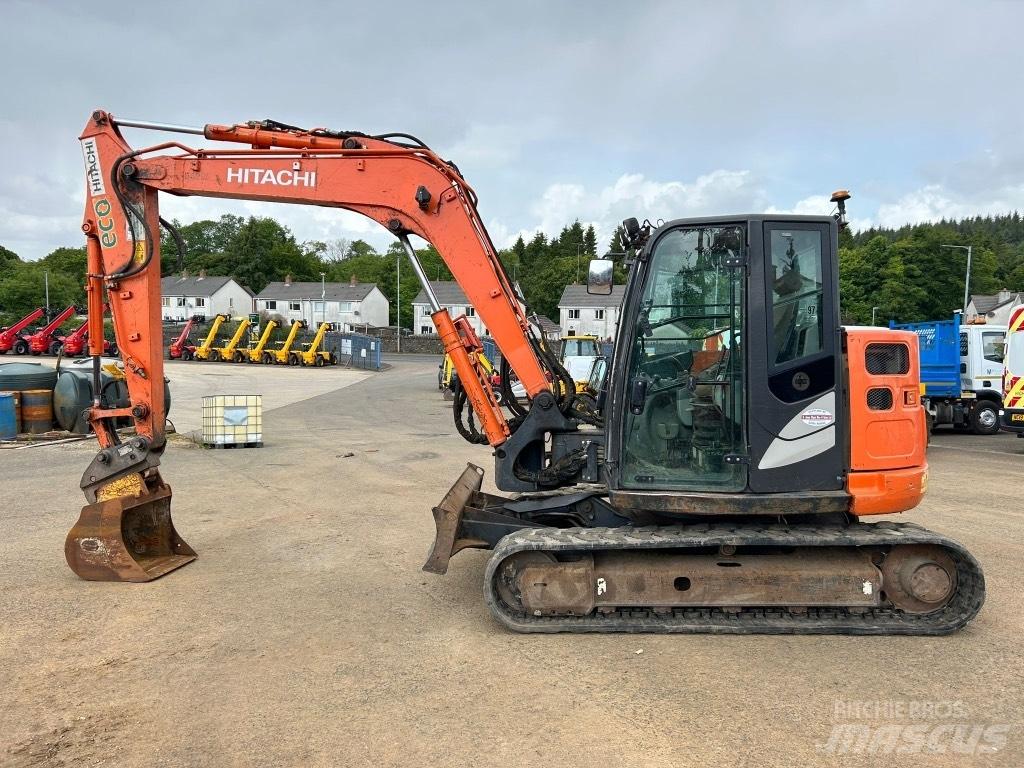 Hitachi ZX85 USB-5 Escavadoras Midi 7t - 12t
