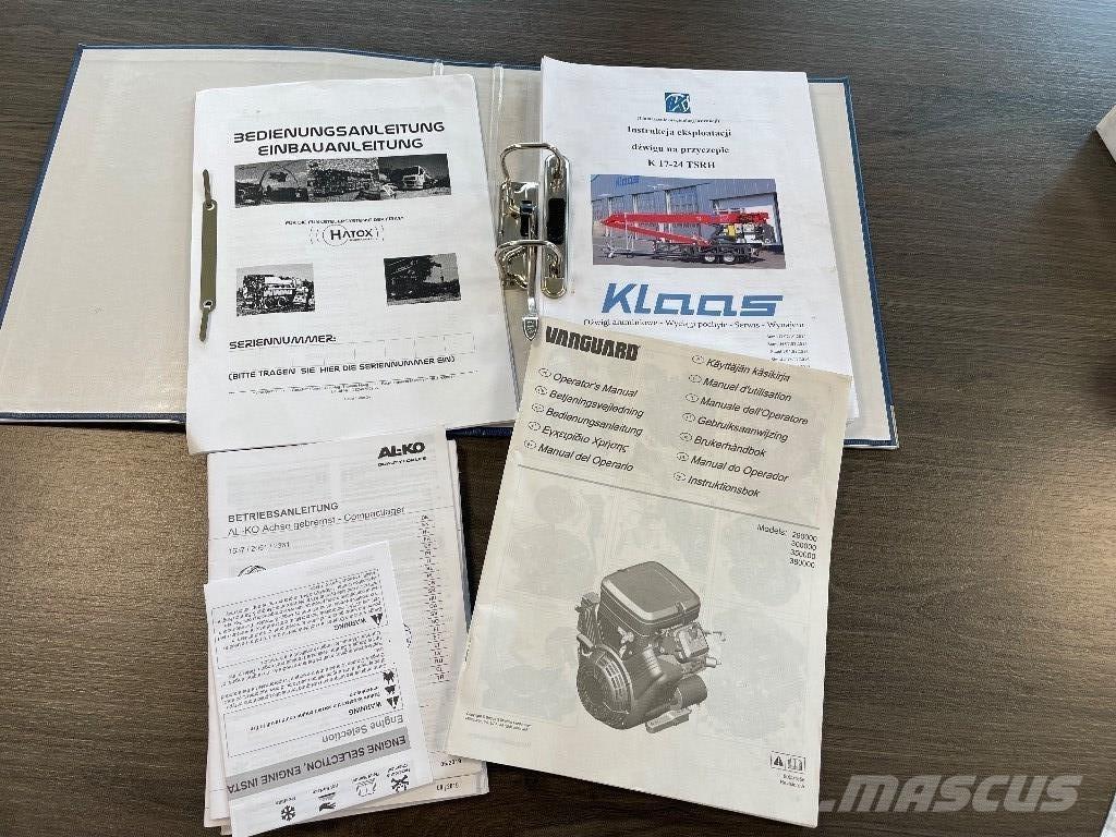 Klaas K 17-24 TSHR Gruas Todo terreno