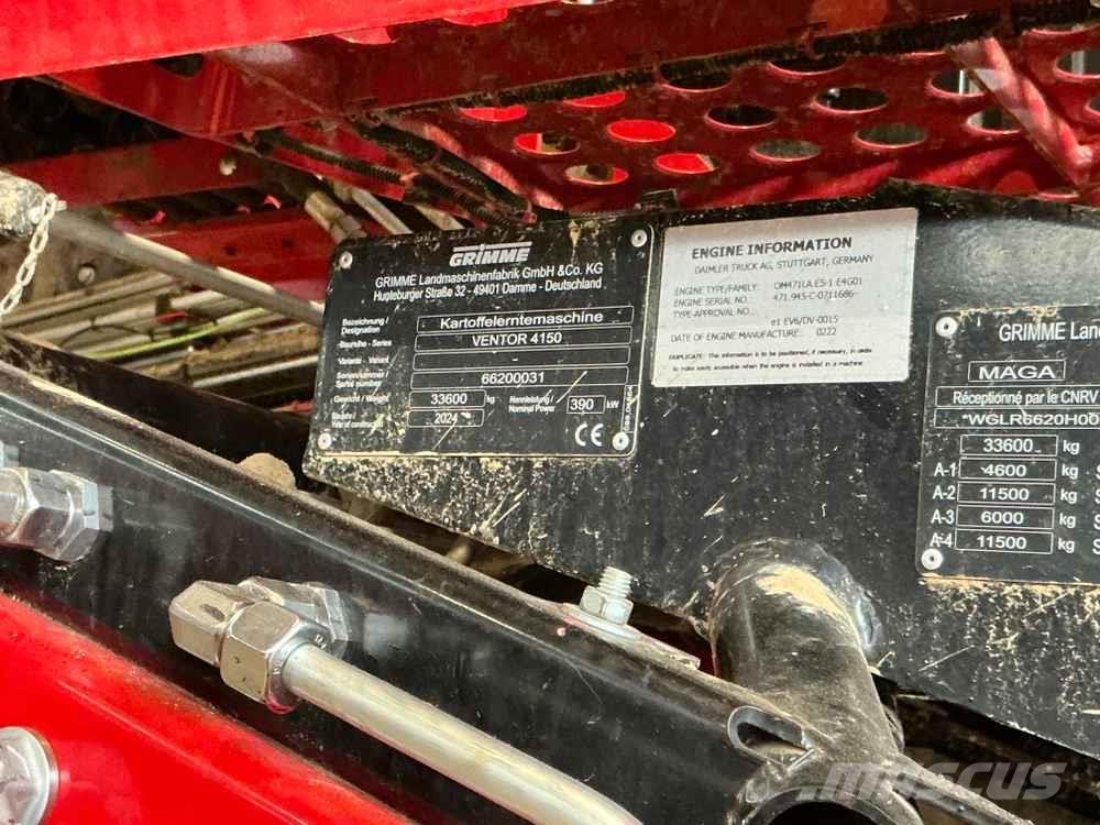 Grimme VENTOR 4150 Equipamentos Colheita e apanha de Batatas