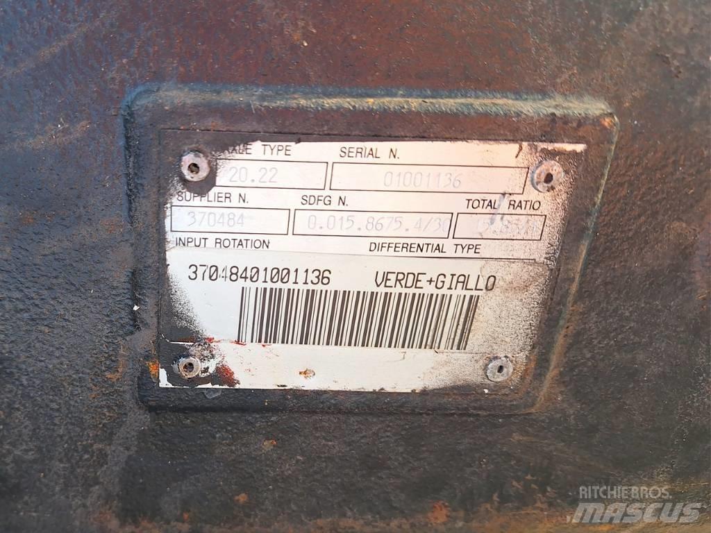 Carraro 20.22 Transmissão
