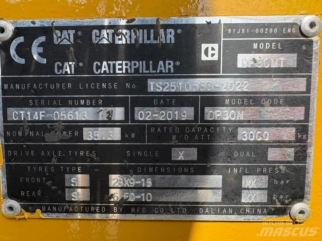 CAT DP30NT Empilhadores Diesel