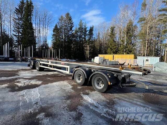 Jyki Lastväxlarvagn Reboques desmontáveis