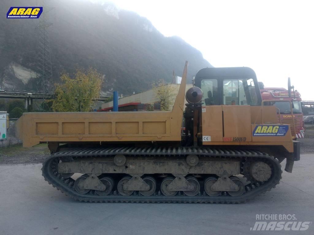 Morooka MST 1500 V D Dumpers de lagartas