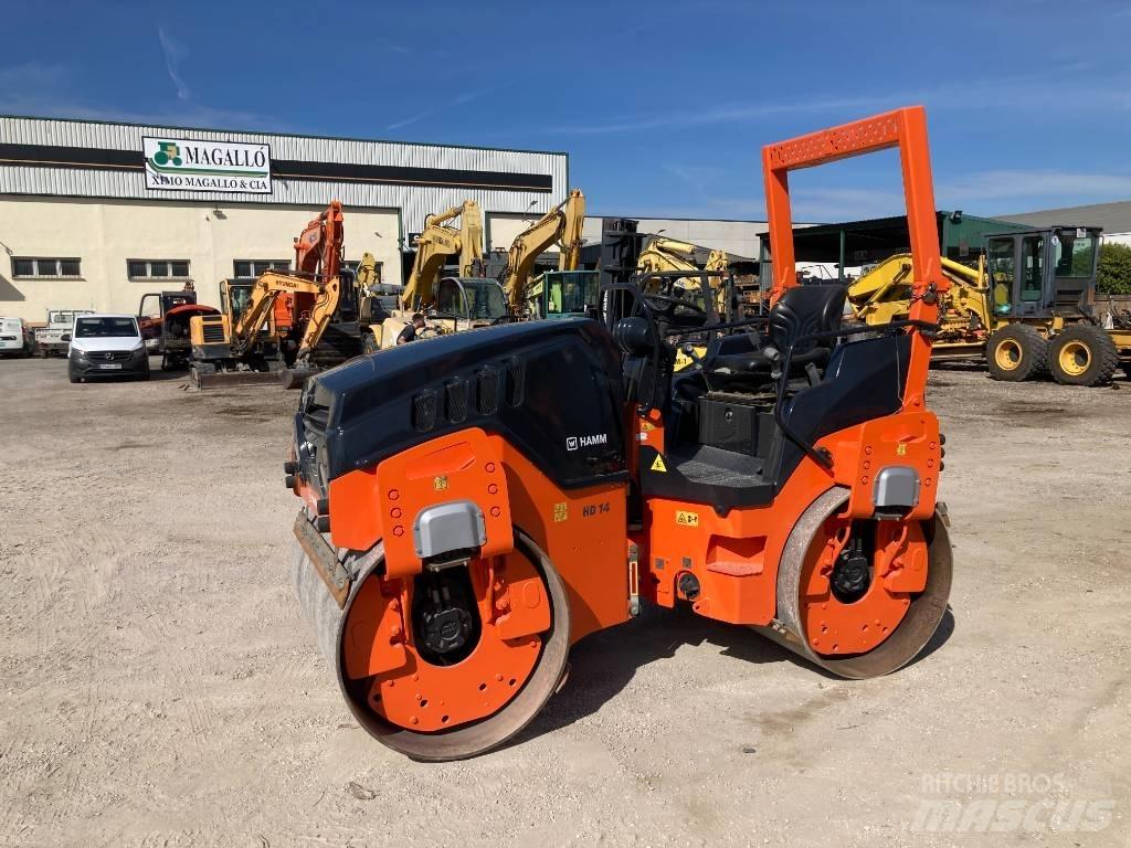 Hamm HD 14 VV Cilindros Compactadores tandem