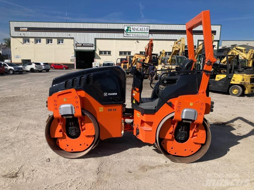 Hamm HD 14 VV Cilindros Compactadores tandem