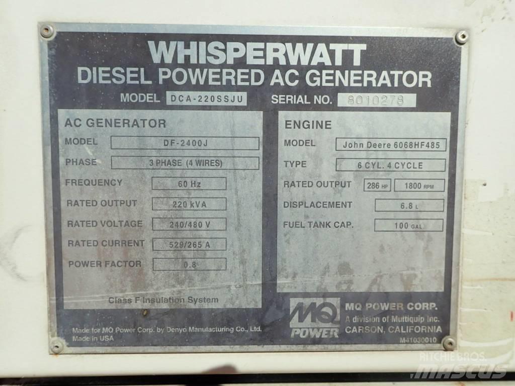 MultiQuip DCA220SSJU Geradores Diesel