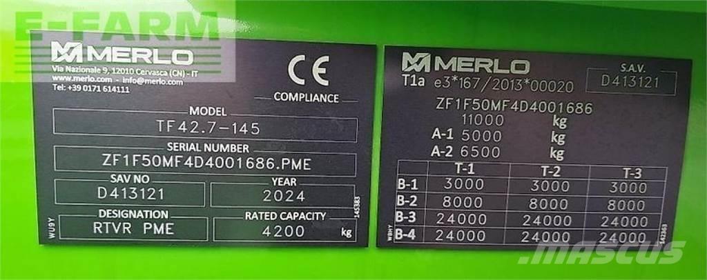 Merlo tf 42.7 - 145 Telescópicas para Agricultura