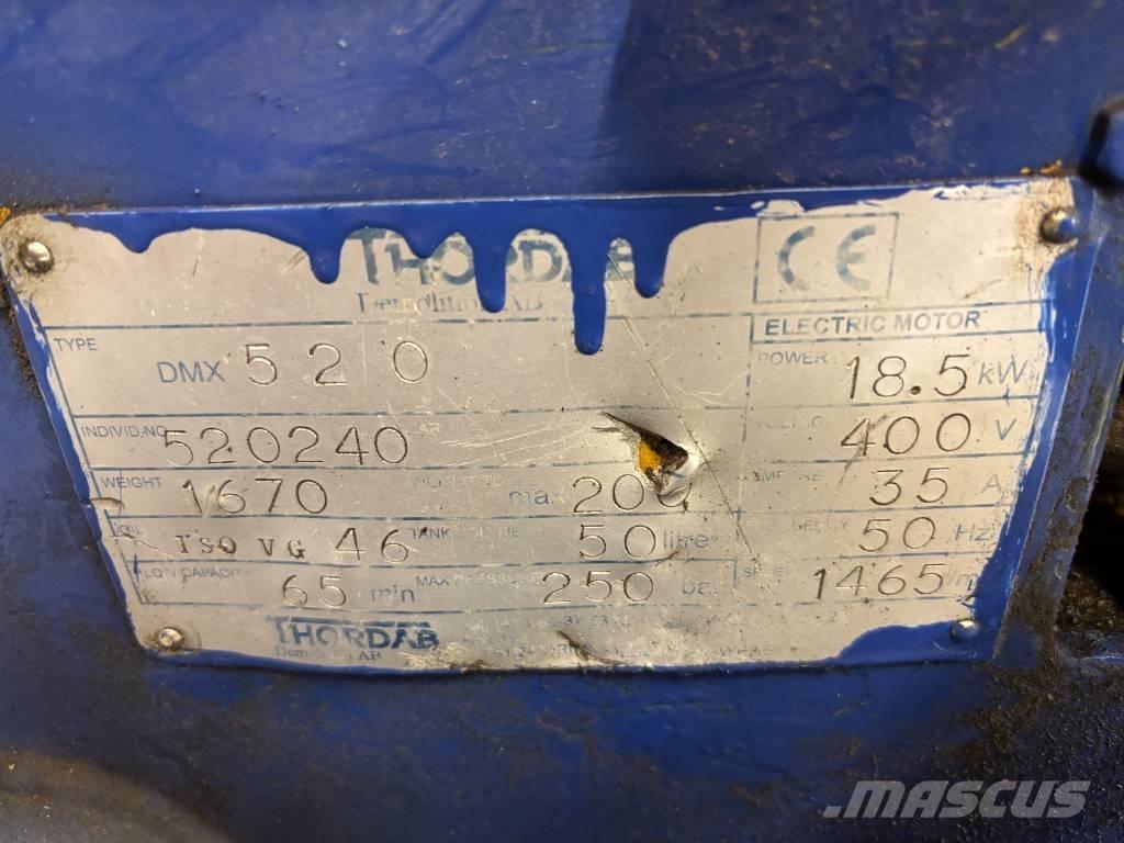  Thordab DMX 520 Escavadoras de demolição