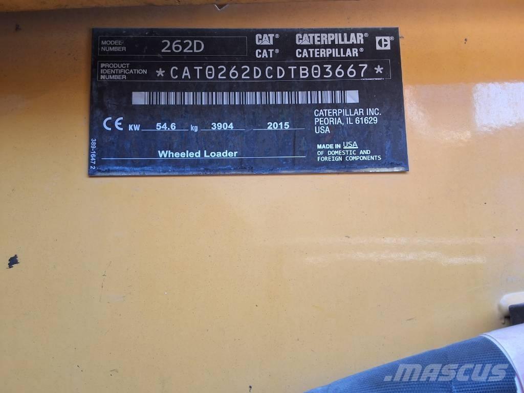 CAT 262 D Carregadoras de direcção deslizante