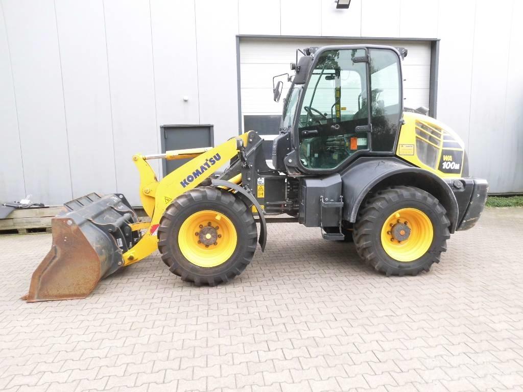 Komatsu WA 100 M-8 Pás carregadoras de rodas