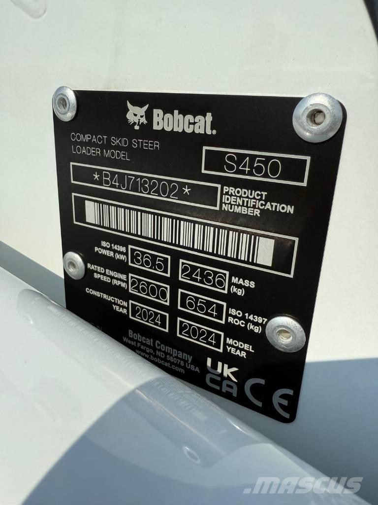 Bobcat S 450 Carregadoras de direcção deslizante