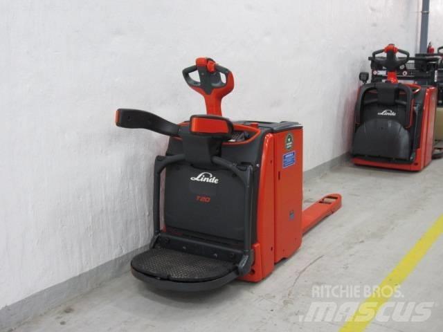 Linde T20AP Porta-paletes com plataforma