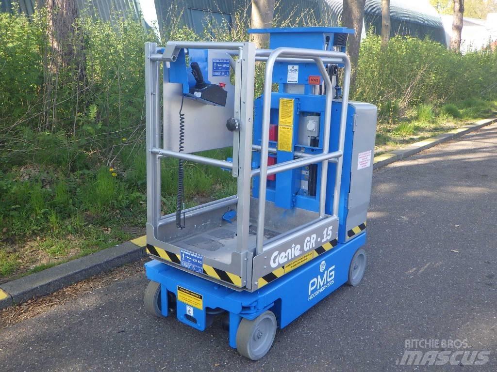 Genie GR15 Plataformas de Mastro Vertical