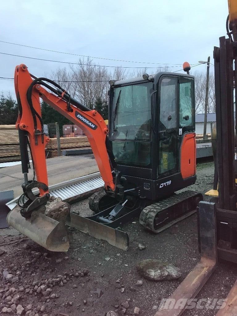 Doosan DX 19 Mini Escavadoras <7t