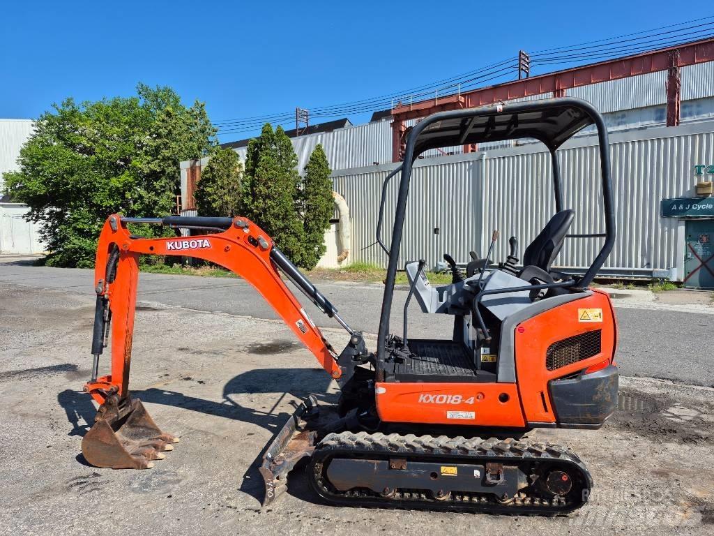 Kubota KX 018-4 Mini Escavadoras <7t