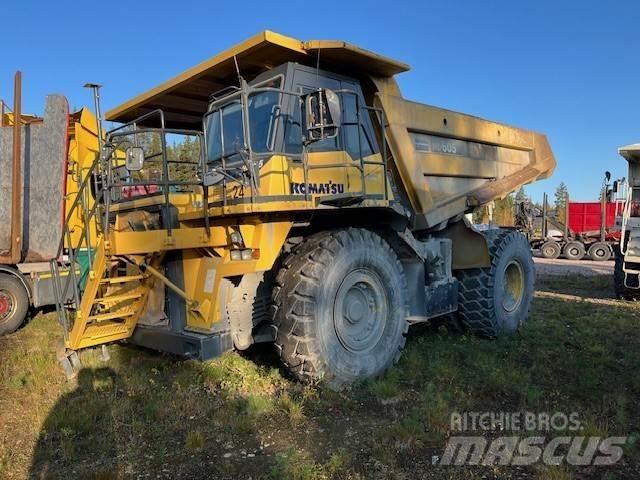 Komatsu HD 605-7EO Camiőes dumper basculantes rígidos