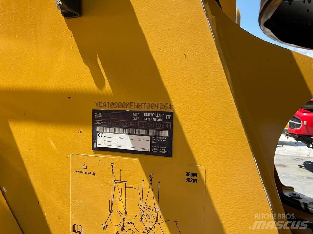 CAT 980M Pás carregadoras de rodas
