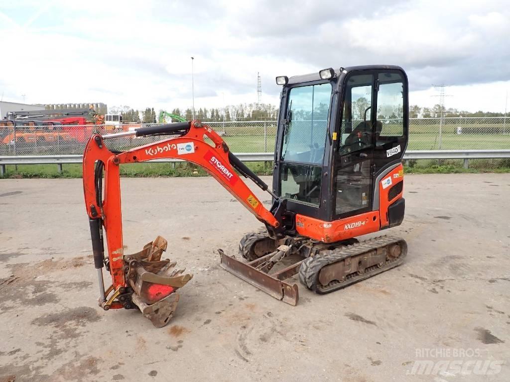 Kubota KX 019-4 Mini Escavadoras <7t