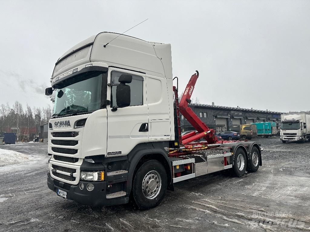 Scania R520 6x2*4 Camiões Ampliroll