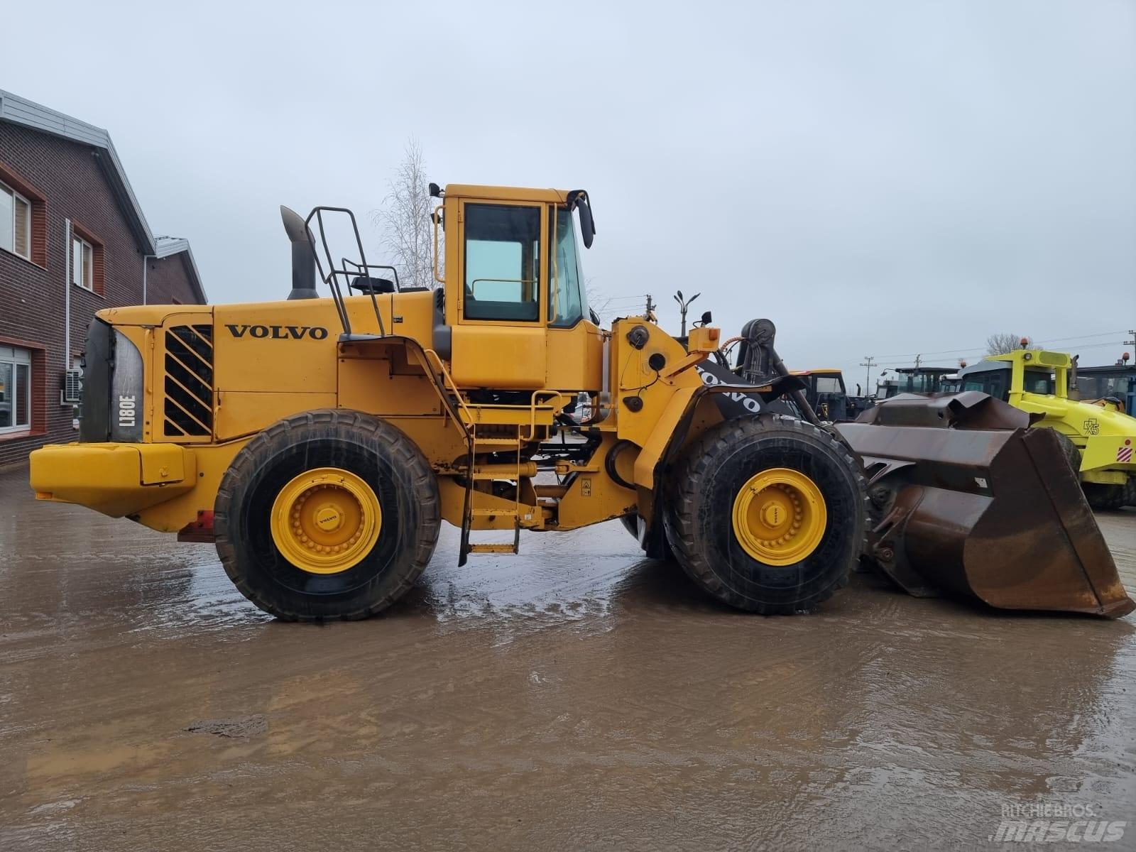Volvo L180 E Pás carregadoras de rodas