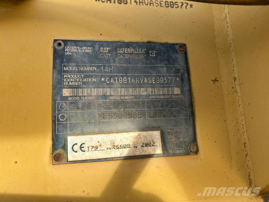 CAT 14 H VHP Motoniveladoras