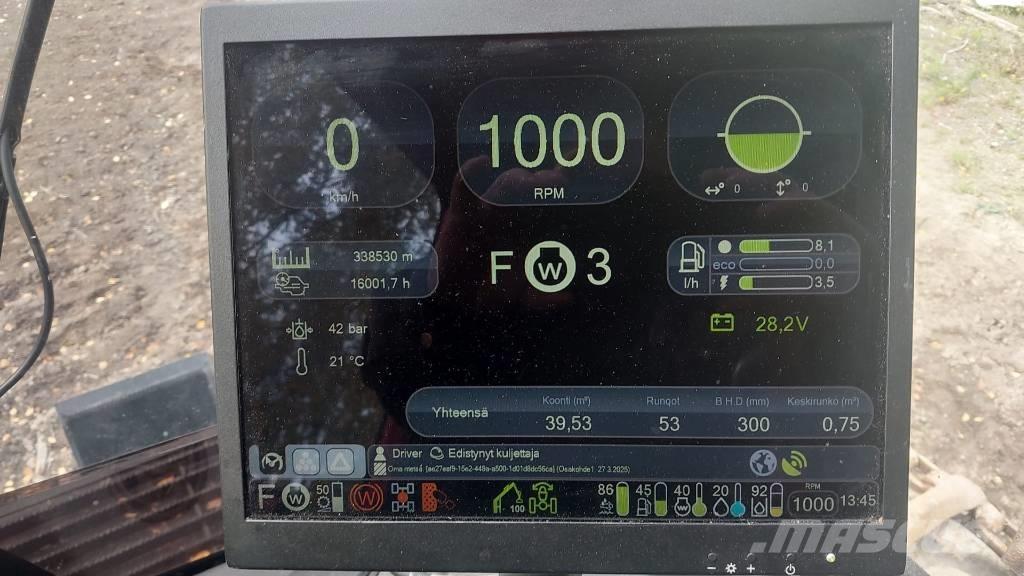Komatsu 901 Processadores florestais