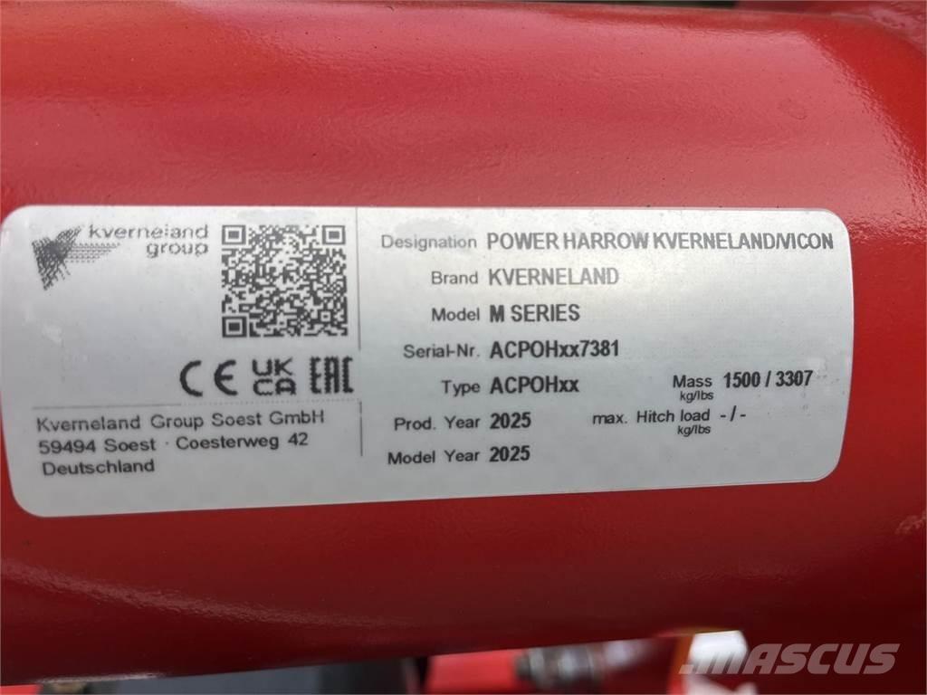 Kverneland M serie Grades mecânicas e moto-cultivadores